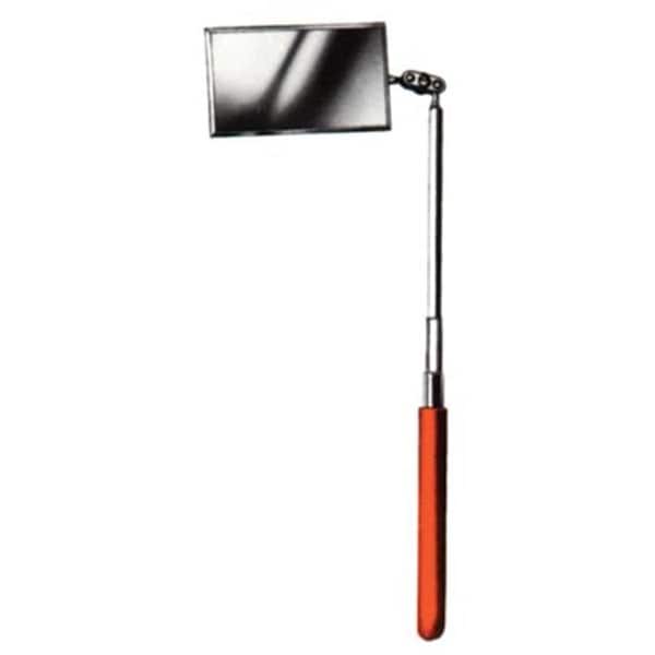 Ullman 758-K-2 2-1/8" x 3-1/2" Mirror  11" to 15" L  Inspection Mirror with Telescoping Shaft  Rectangular